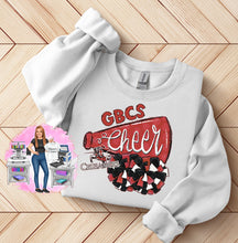 Load image into Gallery viewer, GBCS Crusaders Cheer Tee, Sweatshirt, Long Sleeves, or Hoodie
