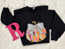 Load image into Gallery viewer, Brushstroke Pumpkin Tee