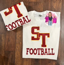 Load image into Gallery viewer, ST Football Tee