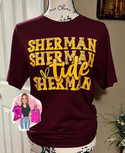 Load image into Gallery viewer, Sherman Tide Repeating w/ Heart Tee