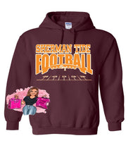 Load image into Gallery viewer, Sherman Tide Hoodie Fan Gear 2022 Maroon and Gold Fan Gear