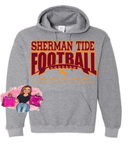 Load image into Gallery viewer, Sherman Tide Hoodie Fan Gear 2022 Maroon and Gold Fan Gear