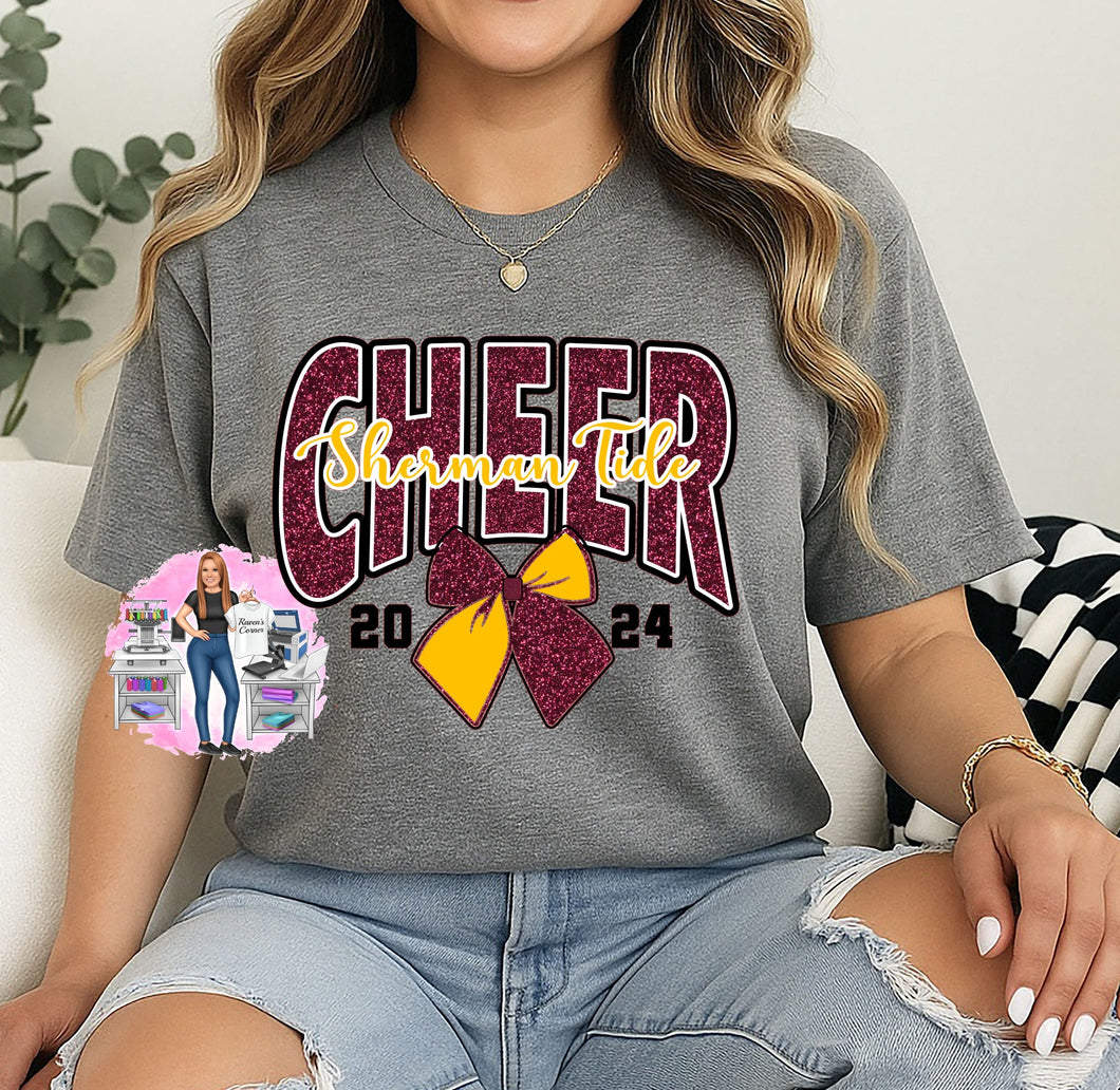 Sherman Tide Cheer Tee