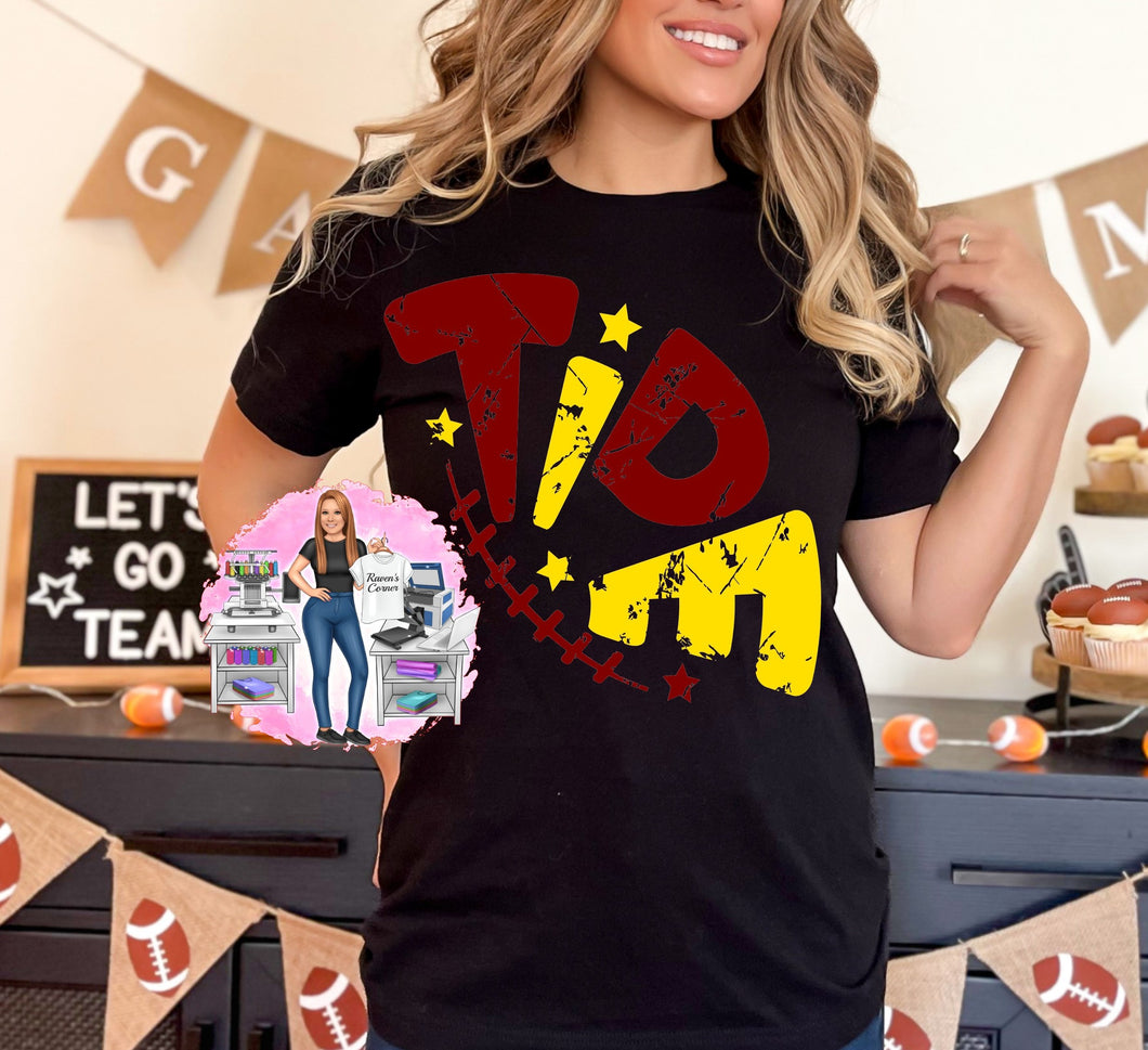 Sherman Tide Football Tee