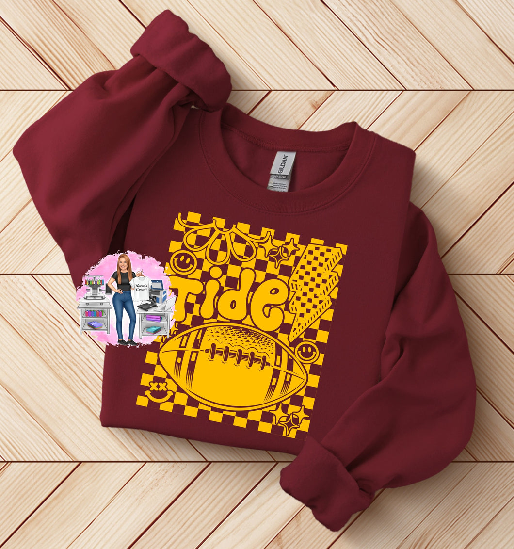 Sherman Football Vibes Tee