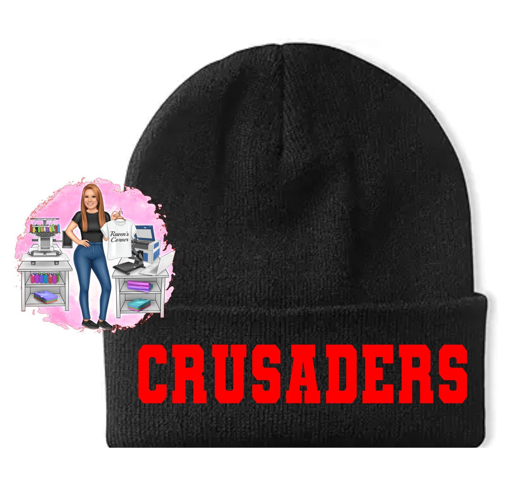 Crusaders Embroidered Beanie