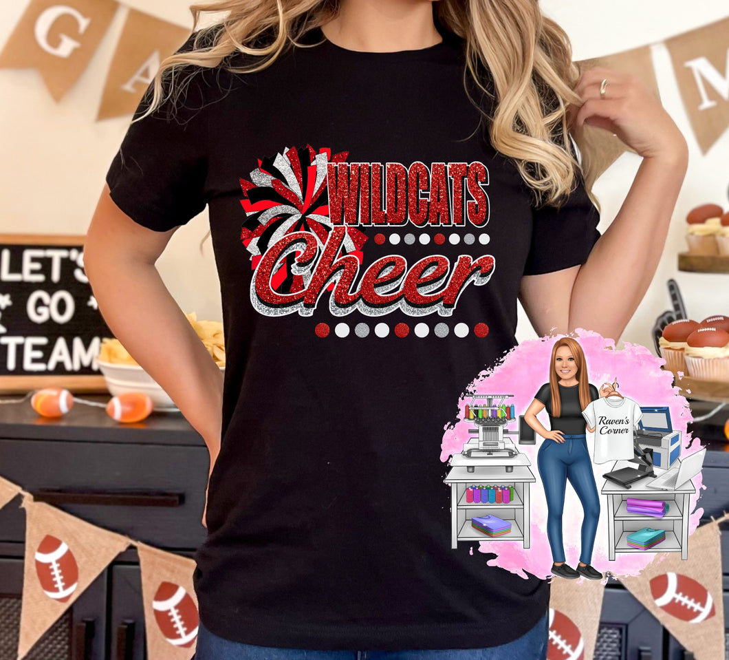 Wildcats Cheer Tee