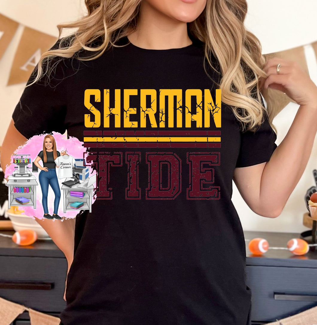 Sherman Tide Distressed Tee