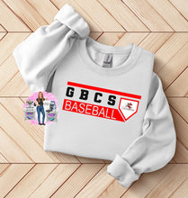 Load image into Gallery viewer, GBCS Crusaders Baseball Tee, Sweatshirt, Long Sleeves, or Hoodie
