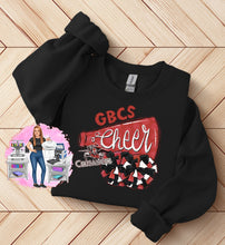 Load image into Gallery viewer, GBCS Crusaders Cheer Tee, Sweatshirt, Long Sleeves, or Hoodie
