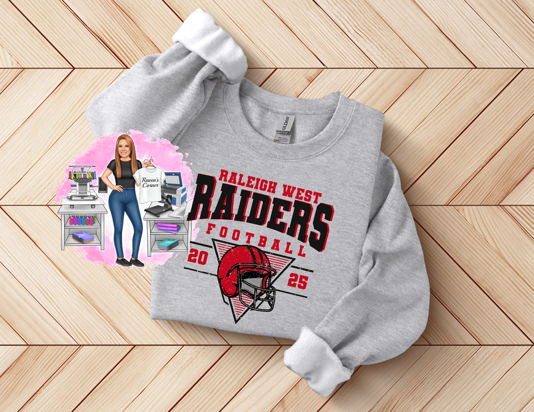 Vintage Raiders Football Tee