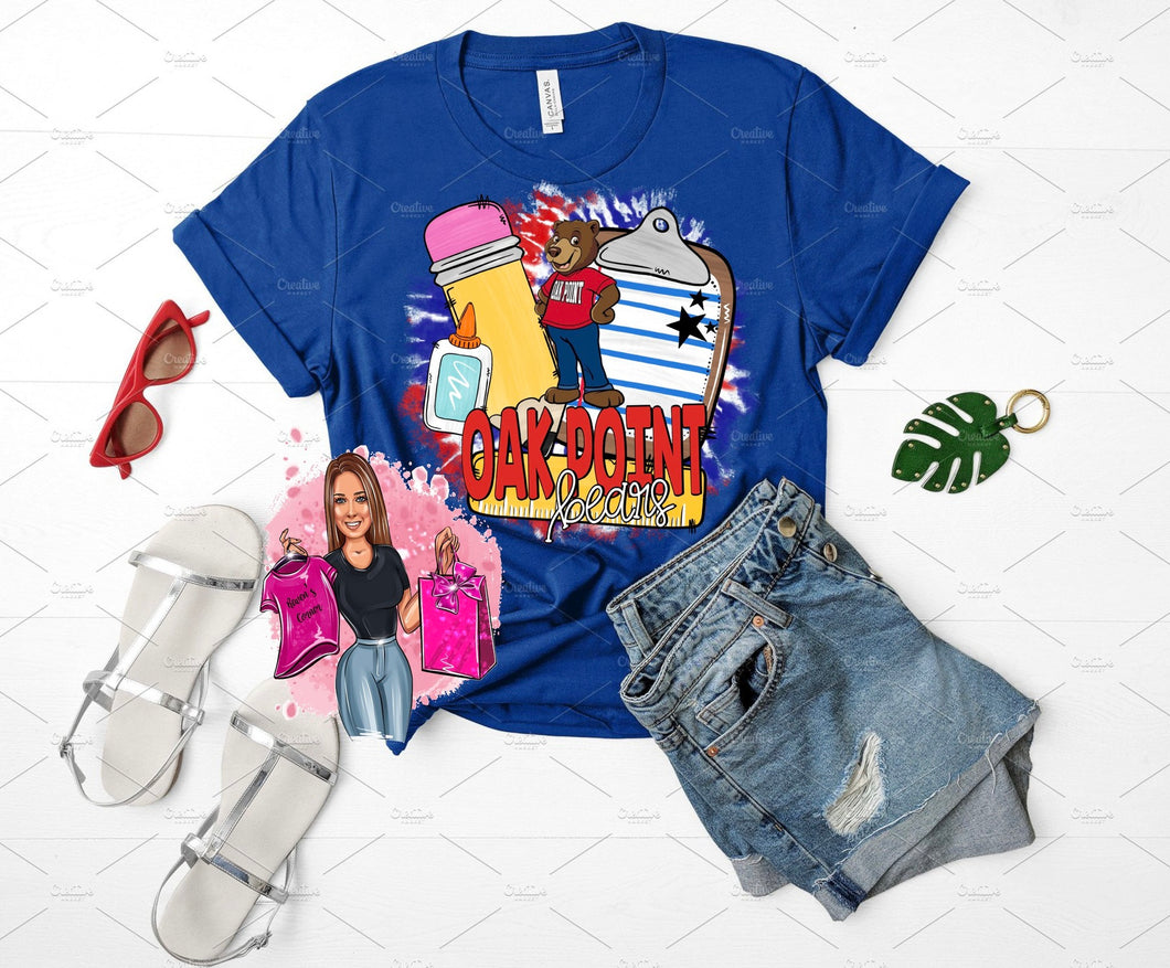 Oak Point Elementary-Bears Tee