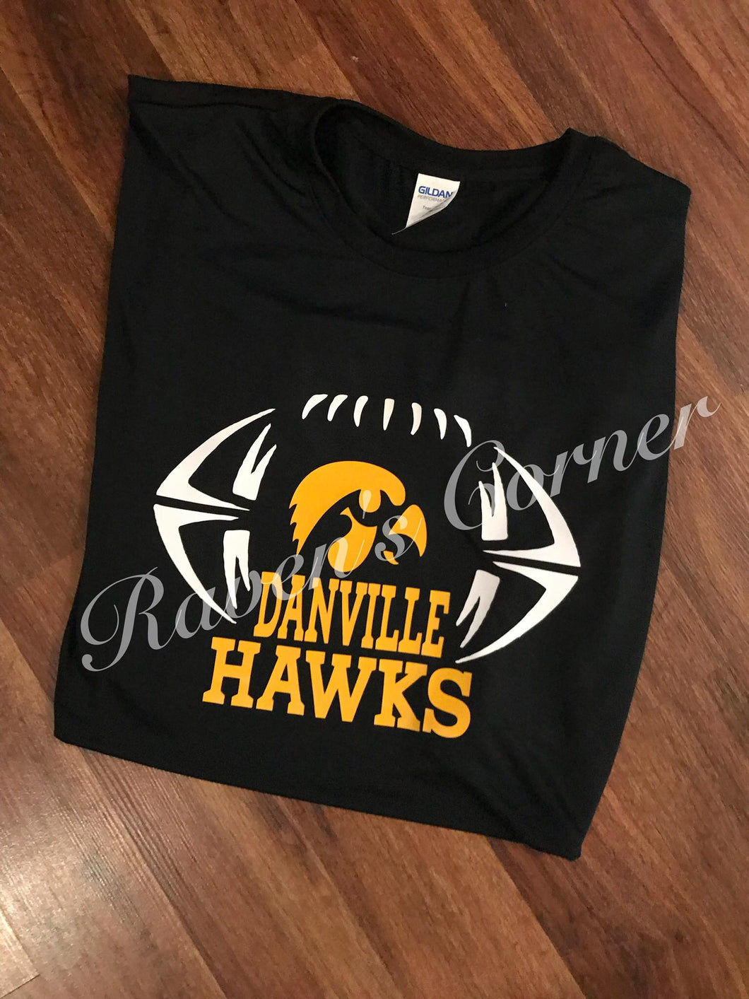 Danville Hawks Football Tee
