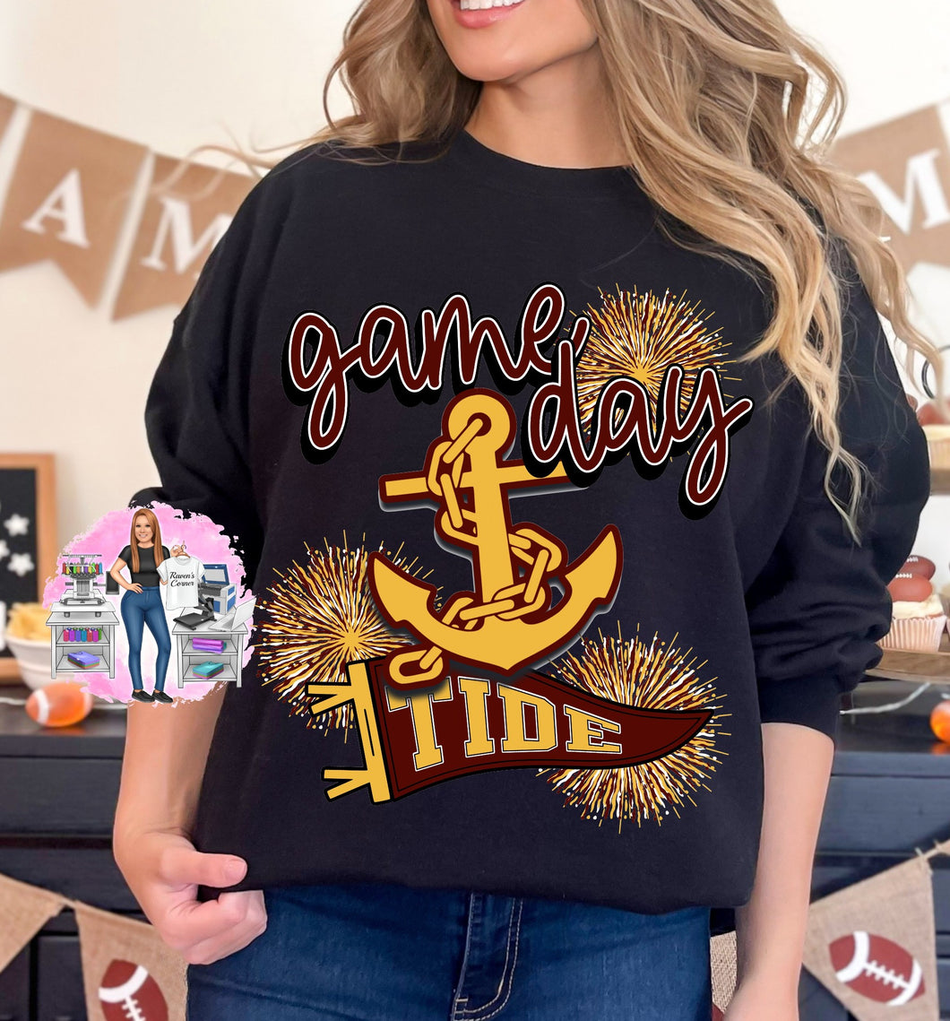 Sherman Tide Game Day Tee