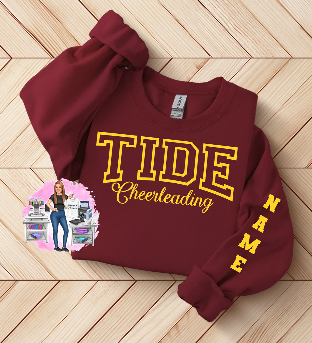 Tide Cheerleading Tee