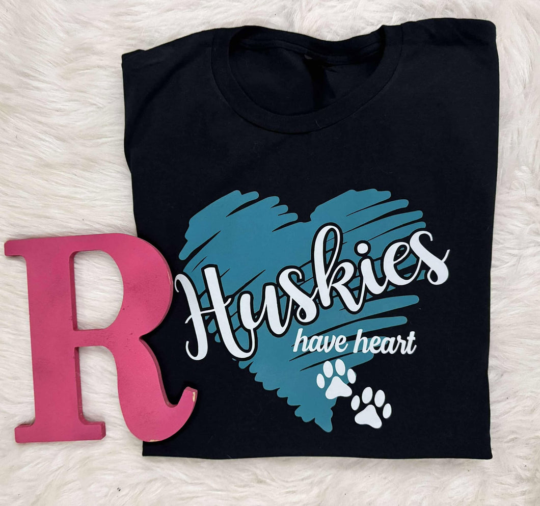 Huskies Have Heart Tee