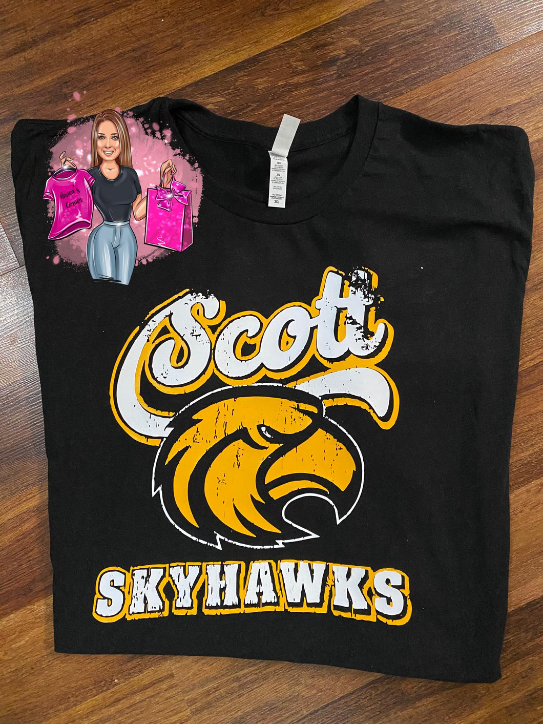 Scott Skyhawks Vintage Tee