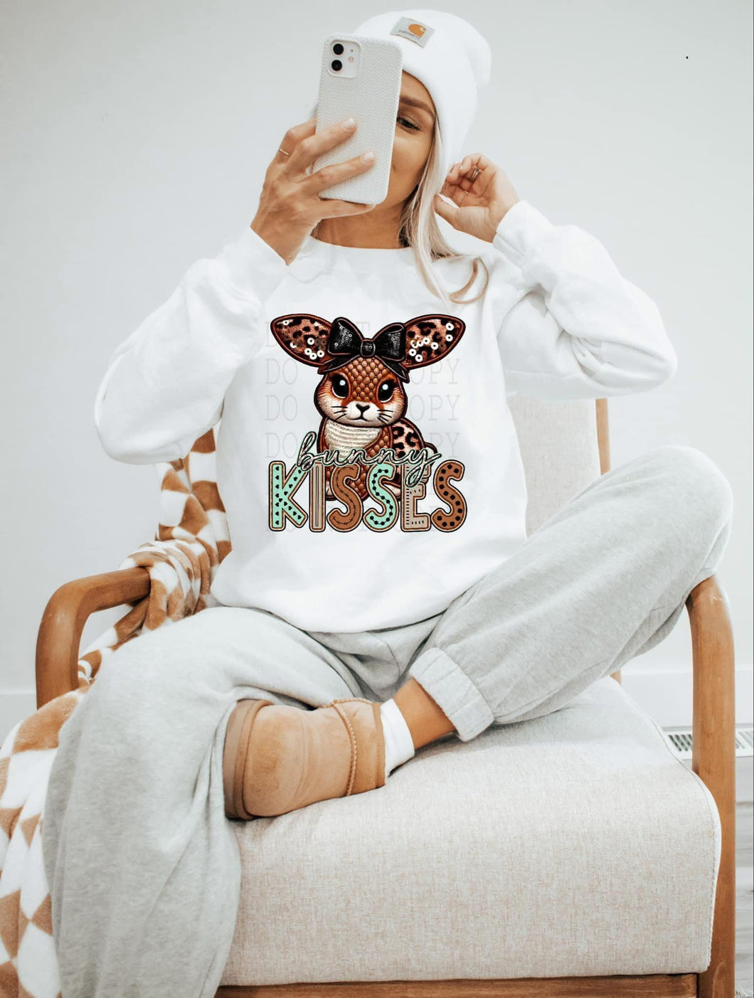 Bunny Kisses Tee, Sweatshirt, Long Sleeves, or Hoodie