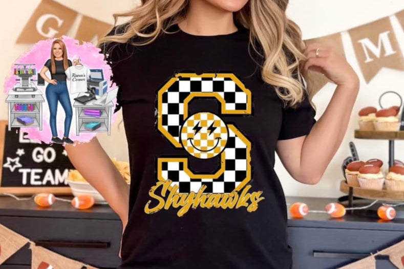 Checker S Skyhawks Tee