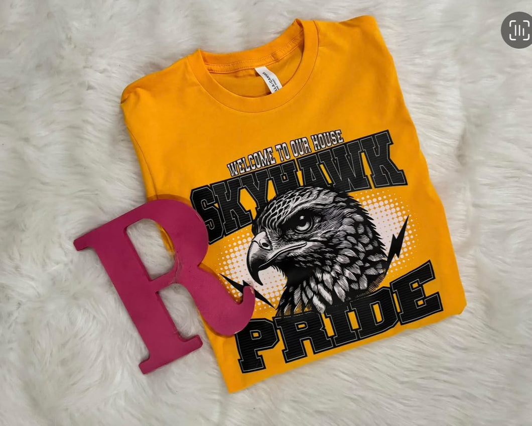 Welcome To Our House Skyhawk Pride Tee