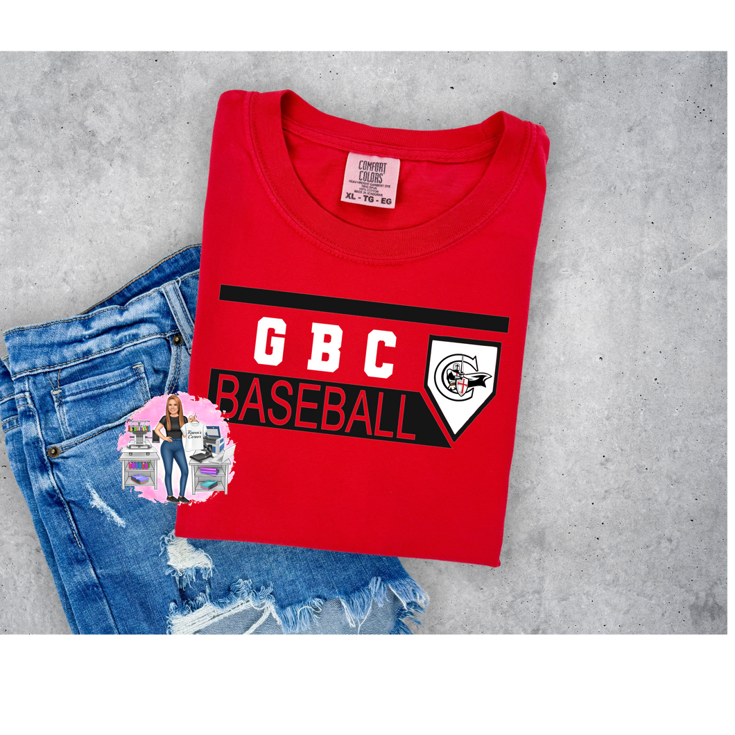 GBCS Crusaders Baseball Tee, Sweatshirt, Long Sleeves, or Hoodie Fundraiser