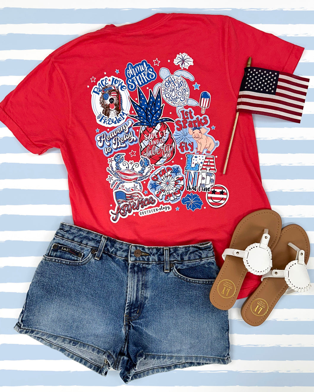 Southernology® Patriotic Decals