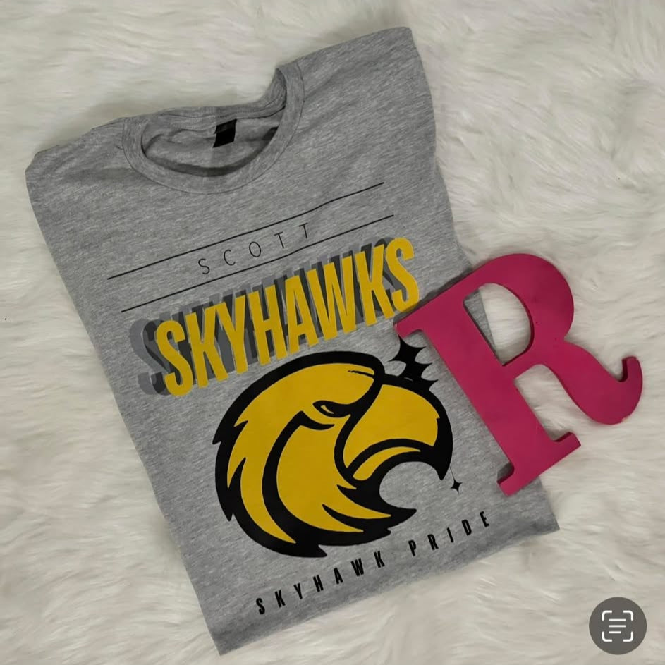 Scott Skyhawks Pride Vintage Tee