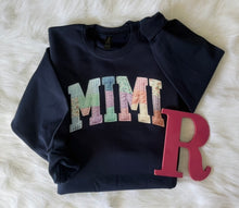 Load image into Gallery viewer, Faux Quilted Name tees/sweatshirts
