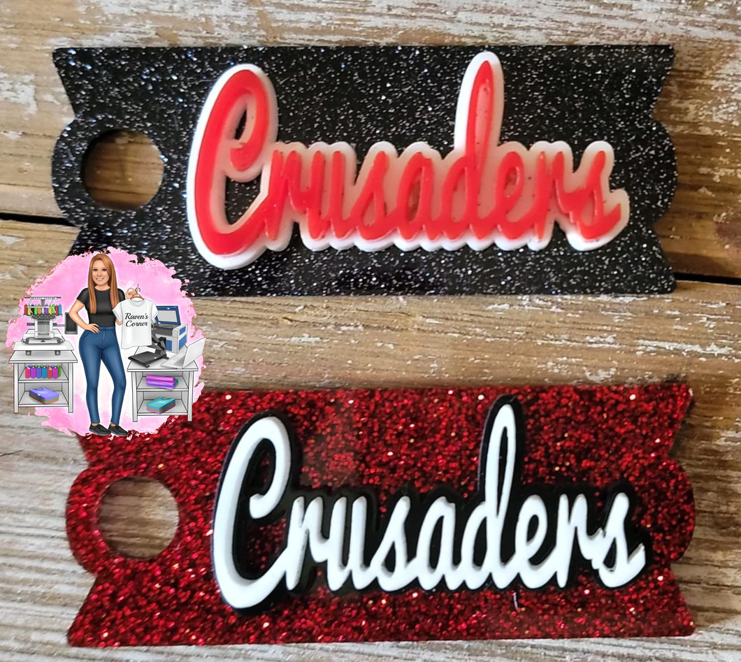 Crusaders Tumbler Topper