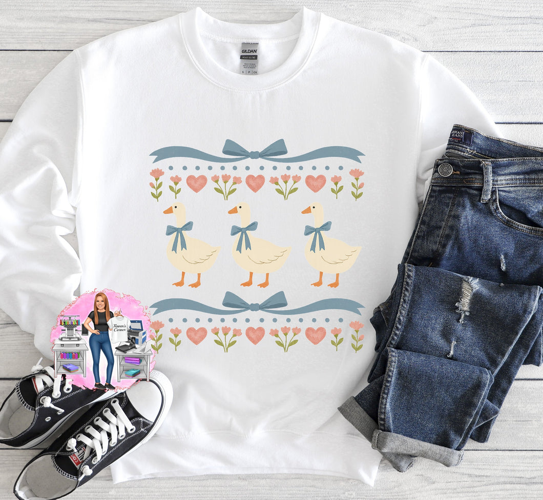 Vintage Blue Ribbon Goose Tee