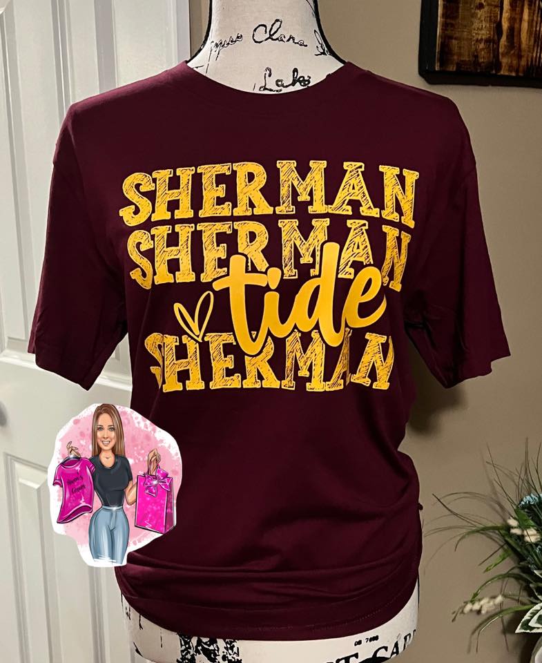 Sherman Tide Repeating w/ Heart Tee