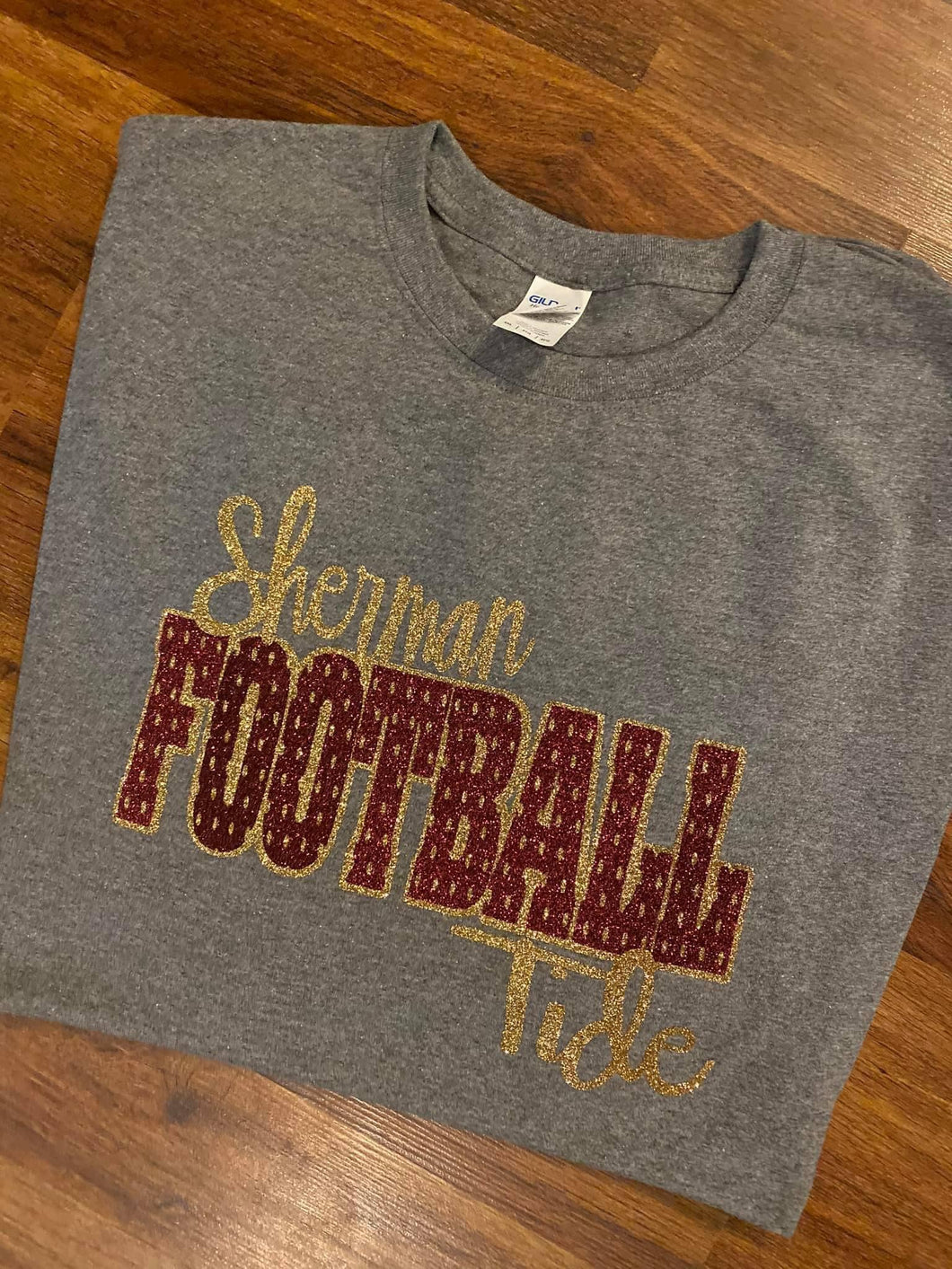 Sherman Tide Football Tee