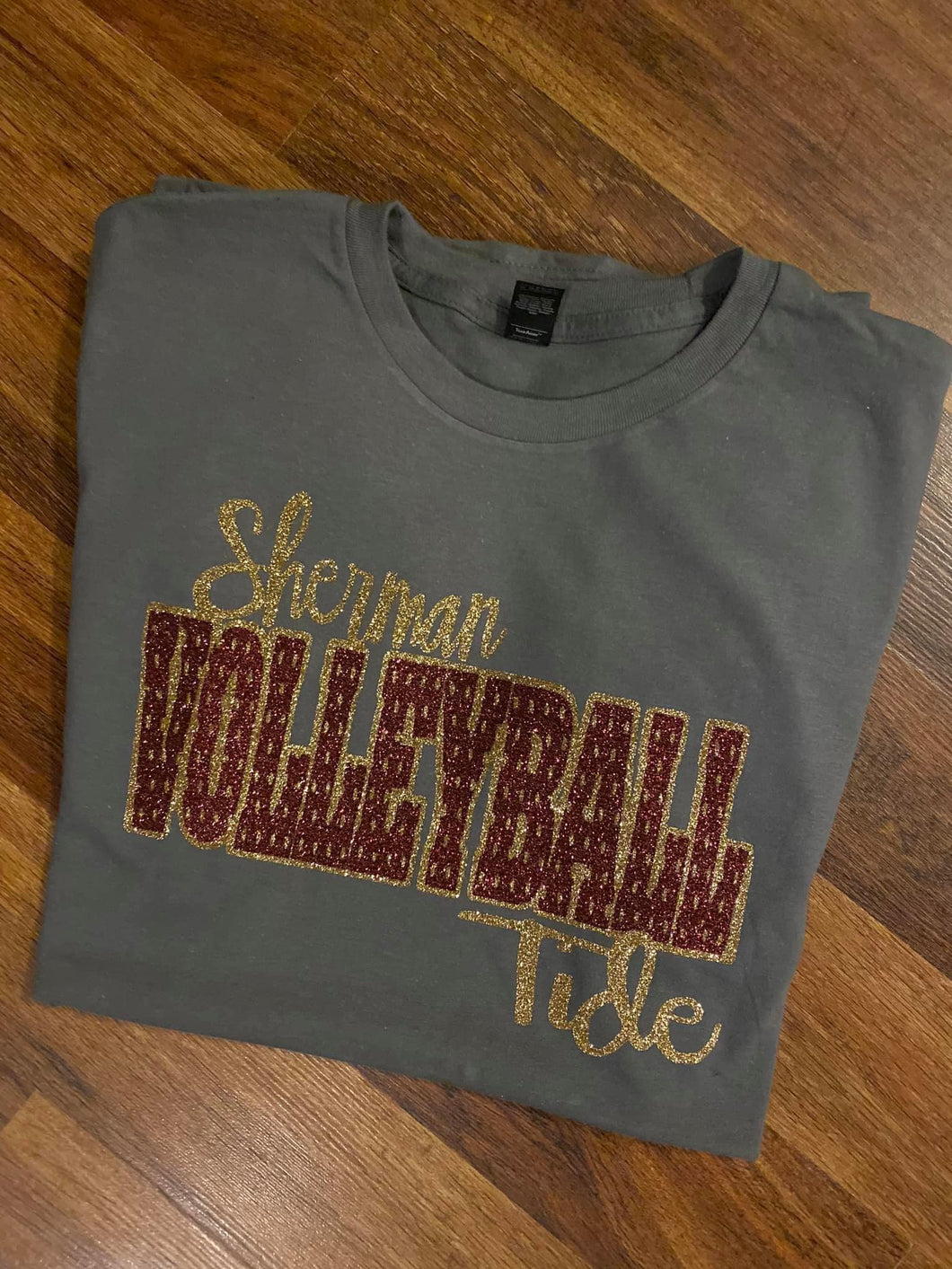 Sherman Tide Volleyball Tee
