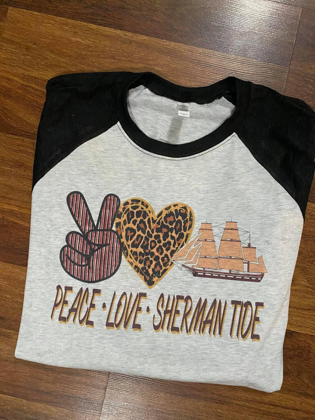 Peace Love Sherman Tide Tee