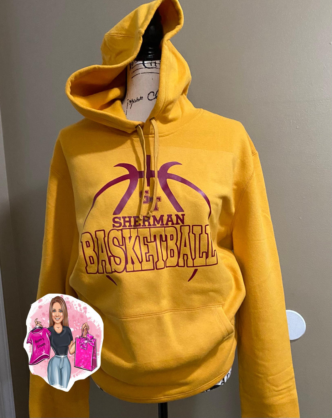 Sherman Basketball Tee