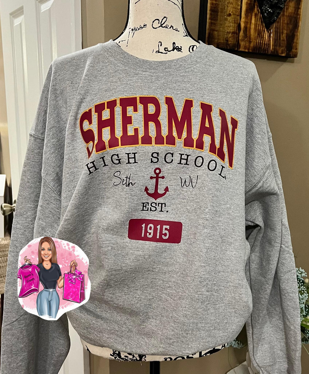 Sherman High School Est 1915 Tee