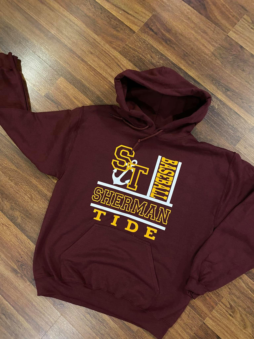 ST Sherman Tide Baseball Tee