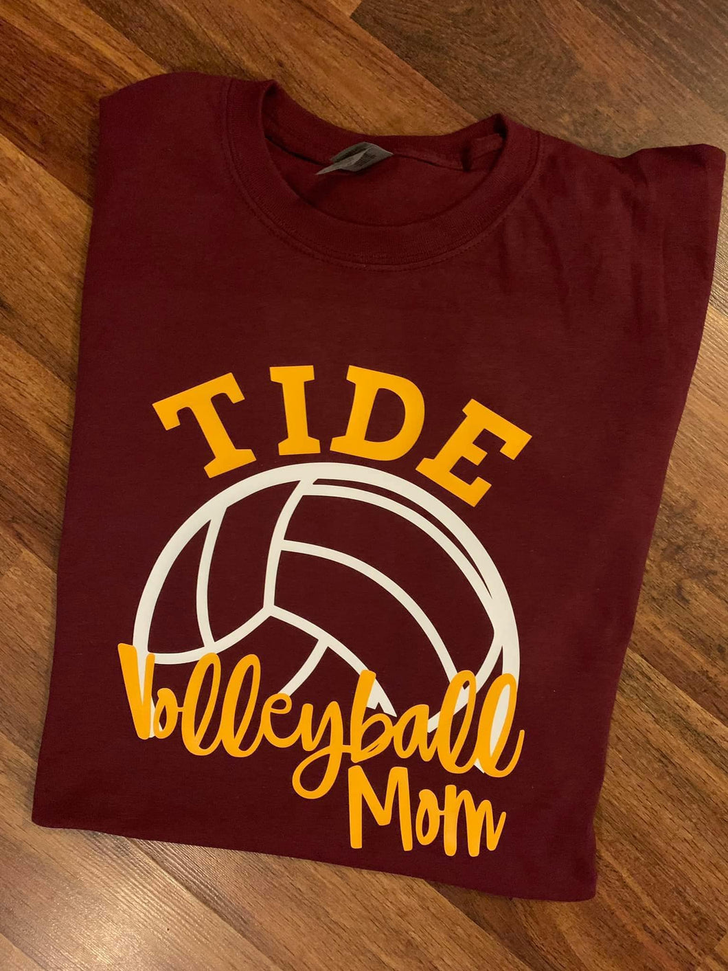 Tide Volleyball Mom Tee