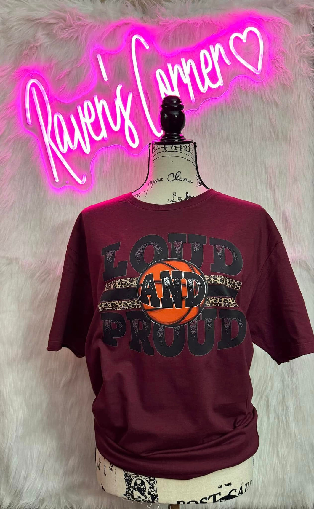Loud & Proud Basketball Tee