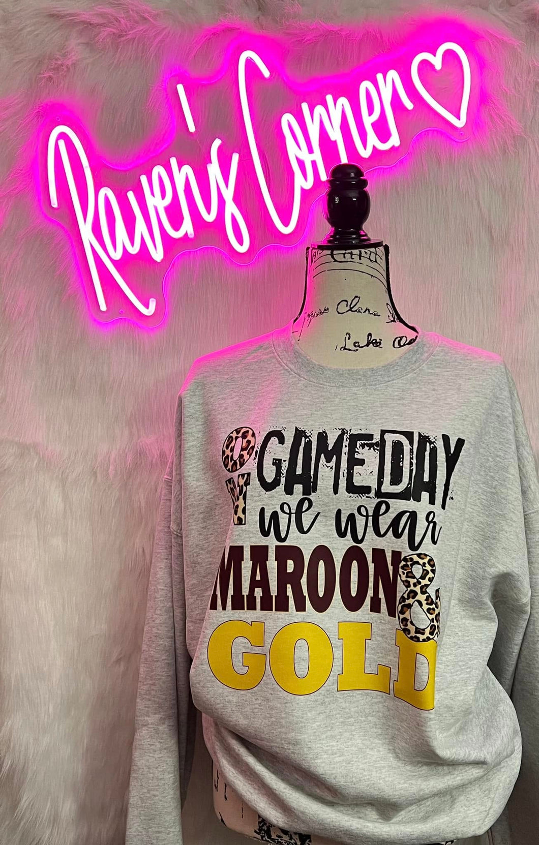 On Game Day We Wear Maroon & Gold Tee