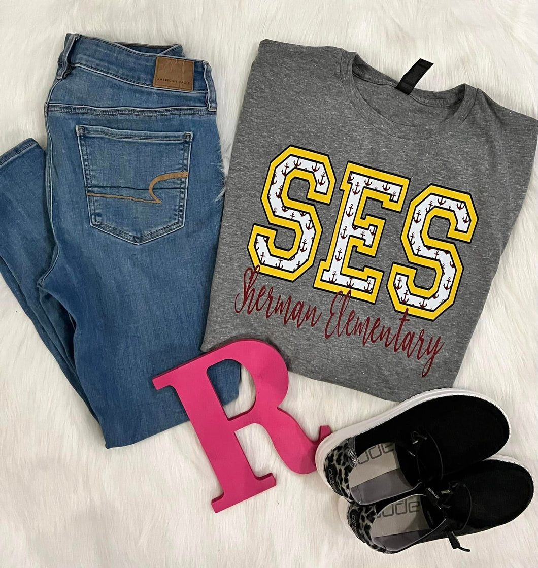 SES Sherman Elementary Tee