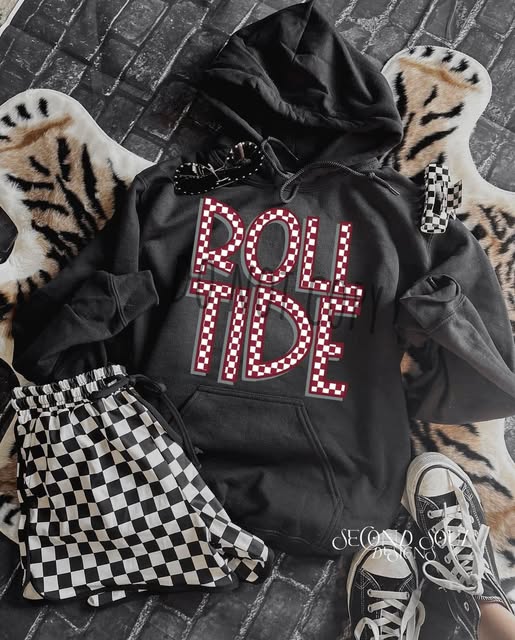 Checkered School Mascot Tee