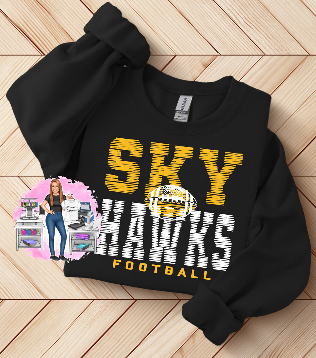 Skyhawks Football Tee