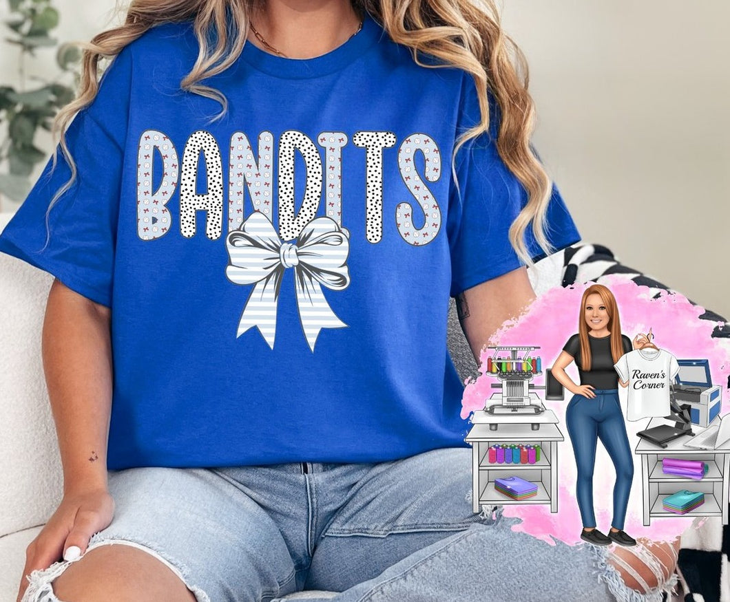 Bandits Baseball Bow