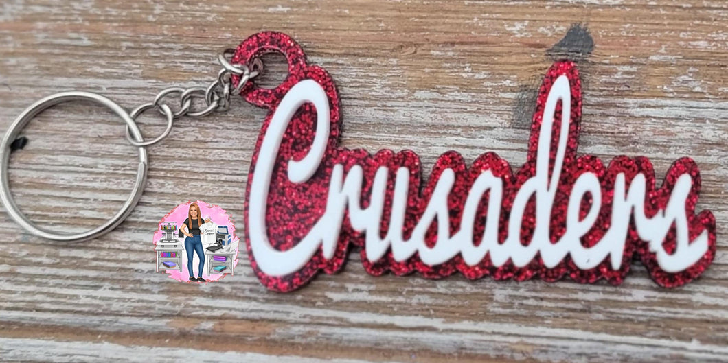 Crusaders Keychain