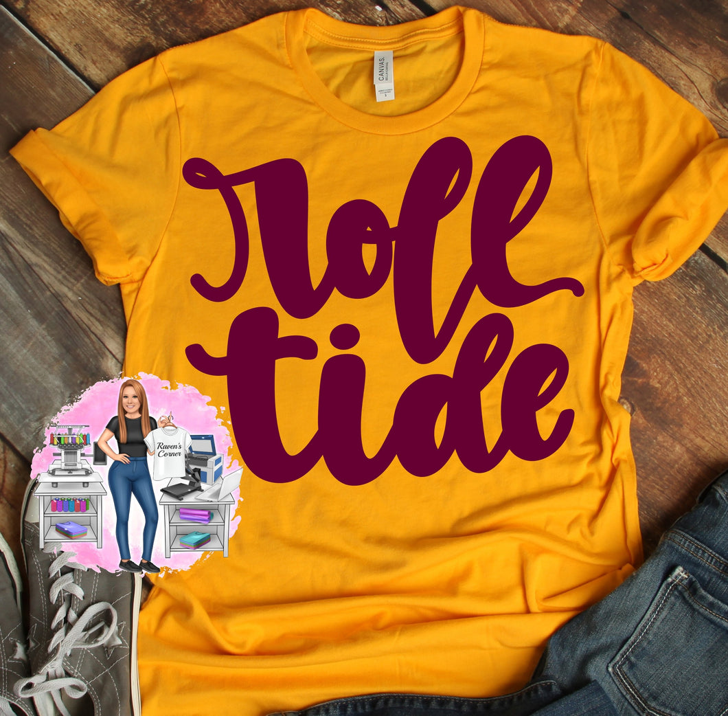 Sherman Roll Tide Tee