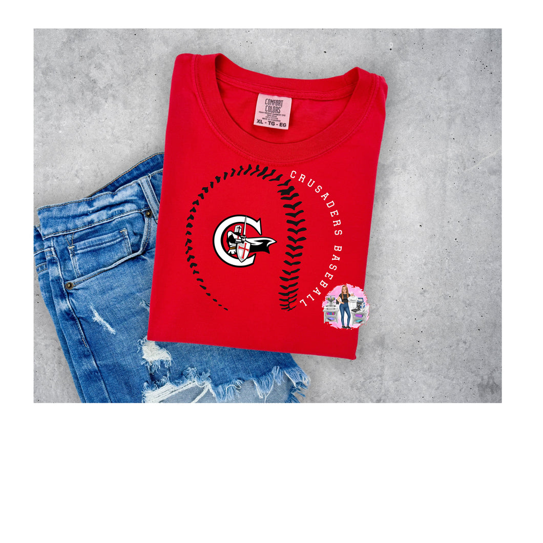 GBCS Crusaders Baseball Tee, Sweatshirt, Long Sleeves, or Hoodie Fundraiser