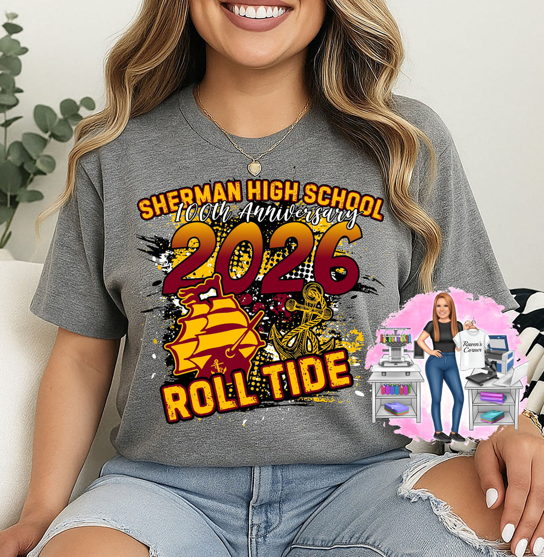 Sherman Tide 100th Anniversary