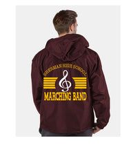 Load image into Gallery viewer, Sherman High School Band Windbreaker Jacket
