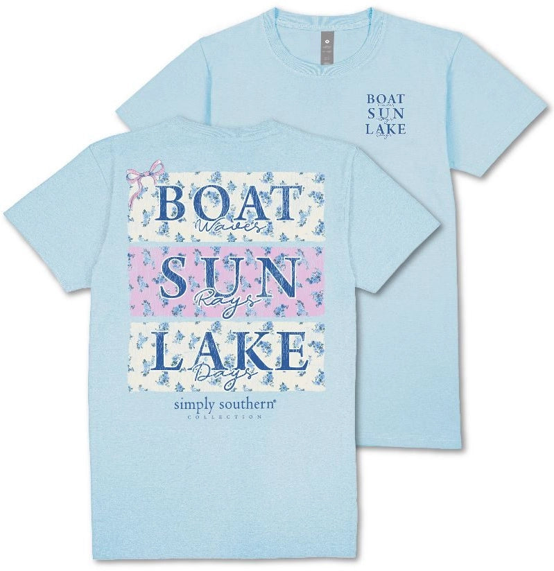 Simply Southern Boat Sun Lake